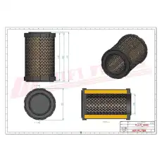 Фильтр воздушный SA16735 HIFI