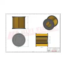 Фильтр воздушный SA11063 HIFI