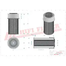 Фильтр воздушный SA16588 HIFI