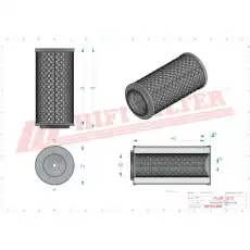 Фильтр воздушный SA14641 HIFI
