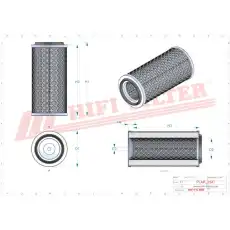 Фильтр воздушный HIFI SA10298