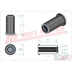 Фильтр воздушный HIFI SA10716