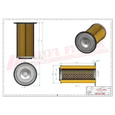 Фильтр воздушный HIFI SA10025