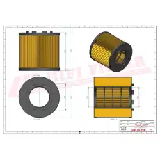 Фильтр масляный HIFI SO11042