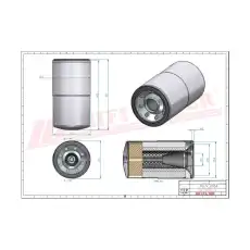 Фильтр масляный HIFI SO10062
