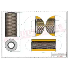 Фильтр гидравлический SH52411 HIFI