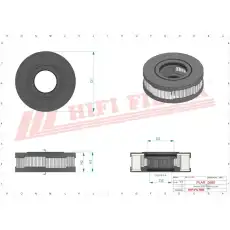 Фильтр воздушный SAO7084 HIFI