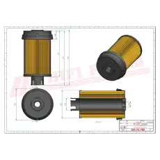 Топливный фильтр HIFI SN25126