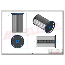 Топливный фильтр HIFI SN70390