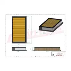 Салонный фильтр HIFI SC17683