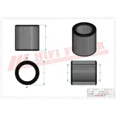 Фильтр воздушный HIFI SA17010