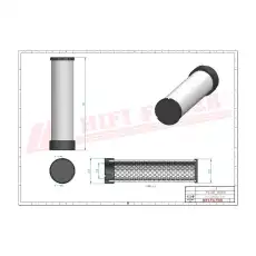 Фильтр воздушный HIFI SA16487