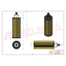Фильтр масляный HIFI SO10126