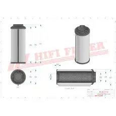 Фильтр воздушный HIFI SI41108