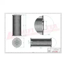 Фильтр воздушный SI43301 HIFI