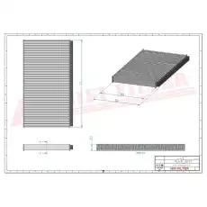 Салонный фильтр HIFI SC50077