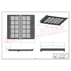 Салонный фильтр HIFI SC70017