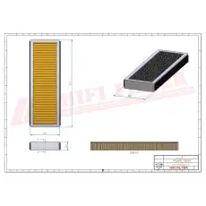 Салонный фильтр HIFI SC40020
