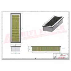 Салонный фильтр HIFI SC90101