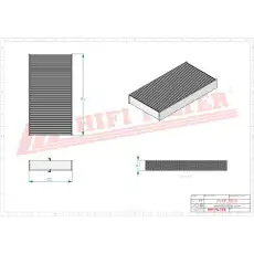 Салонный фильтр HIFI SC50106