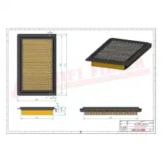 Салонный фильтр HIFI SC50195