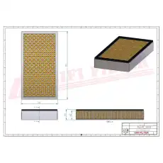 Салонный фильтр HIFI SC70042