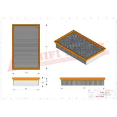 Салонный фильтр HIFI SC90300