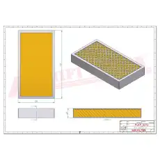 Салонный фильтр HIFI SC90160