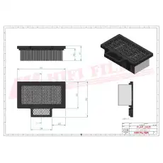 Фильтр воздушный HIFI SA12789