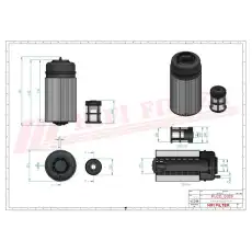 Топливный фильтр HIFI KN70446