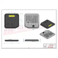 Фильтр АКПП HIFI SHB70101