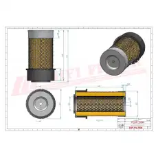 Фильтр воздушный HIFI SA11795K