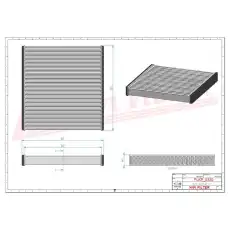 Салонный фильтр HIFI SC8118CA