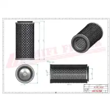 Салонный фильтр HIFI SC90105CAG