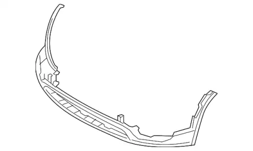 Бампер передний 86512-1U500 KIA