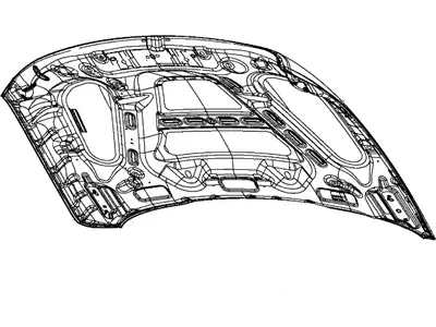 Капот 68160234AC DODGE