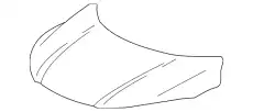Капот 60100-T7W-A90ZZ HONDA