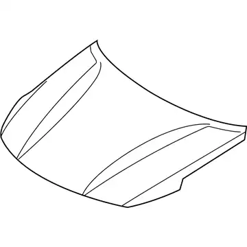 Капот 66400-D5000 KIA