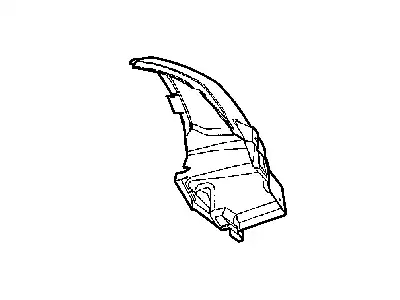 Подкрылок DODGE 4865725AB