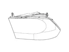 Фара DODGE 68093217AC