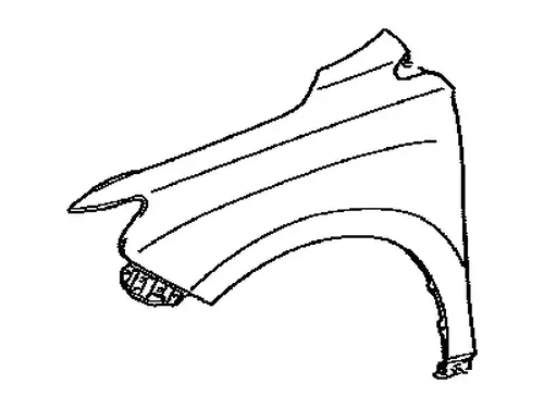 Крыло TOYOTA / LEXUS 53802-48150