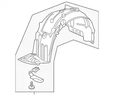 Крыло HONDA 74101-TBA-A10