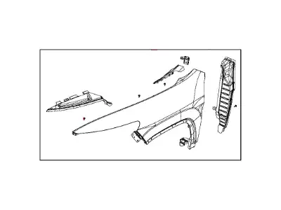 Крыло JEEP 68103308AA