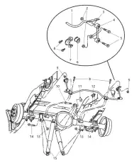 Тяга стабилизатора JEEP 52106303AA