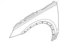 Крыло VAG 80A821105A