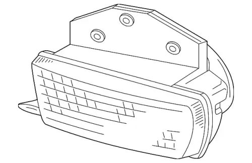 Фара противотуманная VAG 701941700F