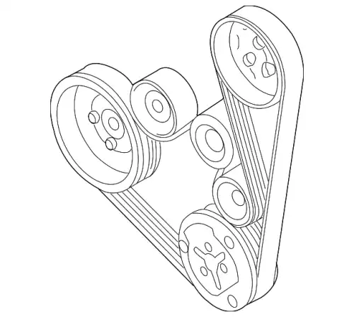 VAG 038903137G 906 мм