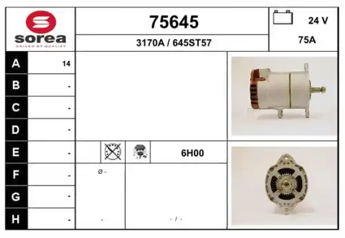 генератор FRL 75645 EAI