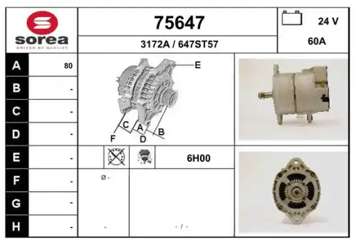 генератор FRL 75647 EAI