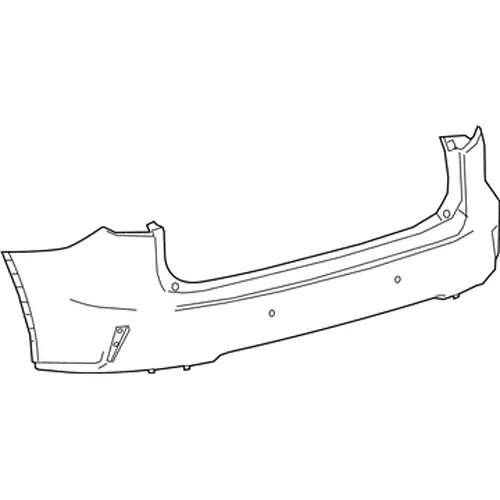БАМПЕР ЗАДНИЙ 5215948941 TOYOTA / LEXUS